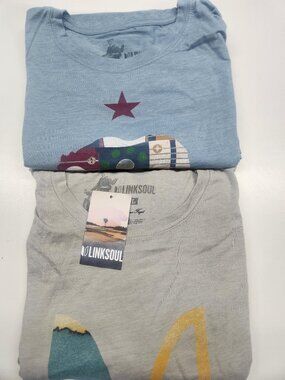 Linksoul Men's xl T shirts bundle of 2